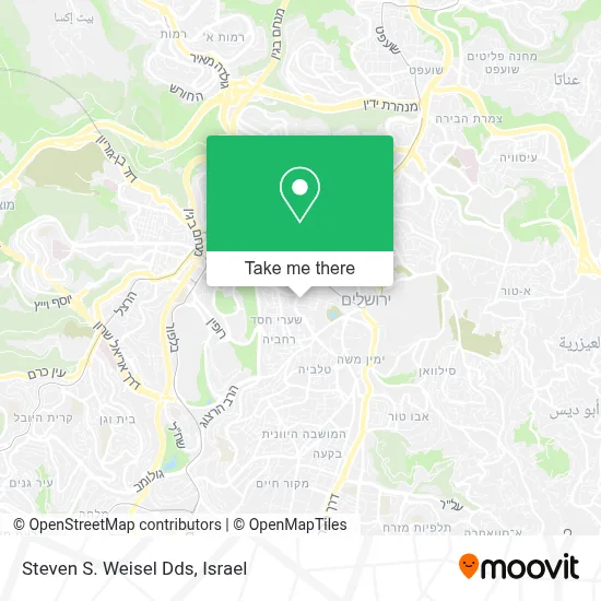 Steven S. Weisel Dds map