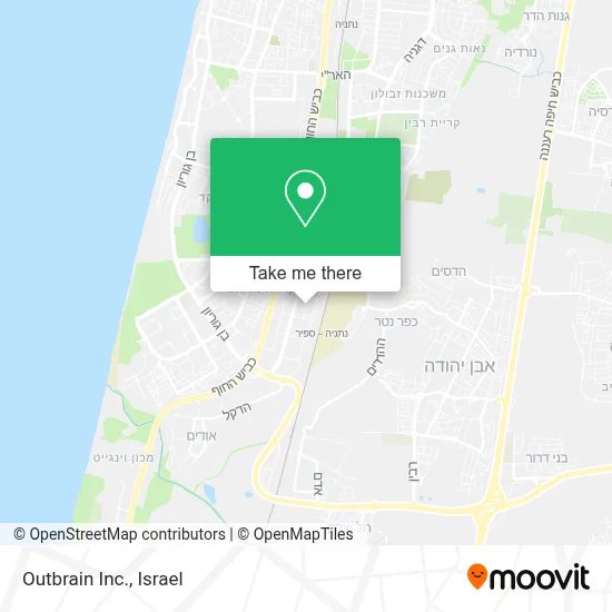 Outbrain Inc. map