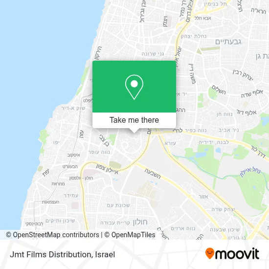 Jmt Films Distribution map