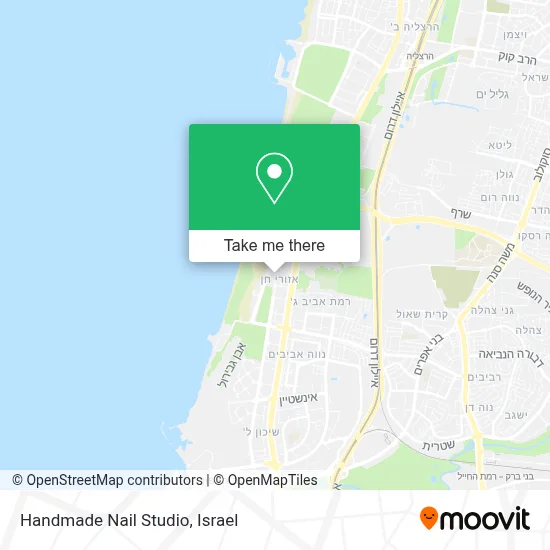 Handmade Nail Studio map