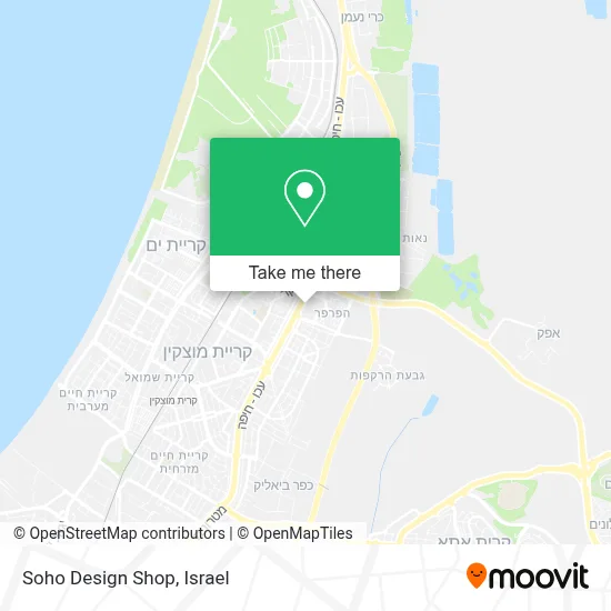 Soho Design Shop map