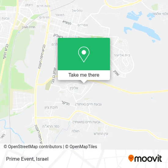 Prime Event map