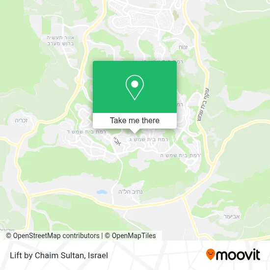 Lift by Chaim Sultan map