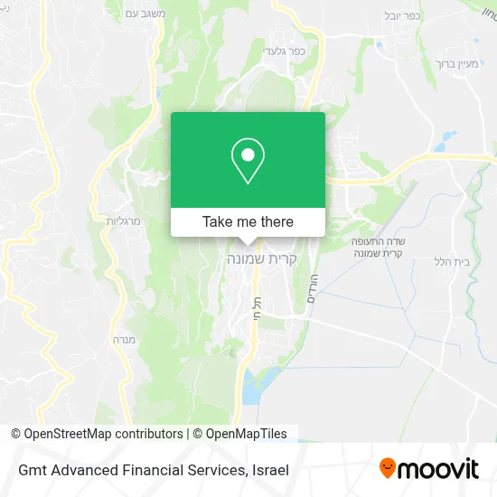 Gmt Advanced Financial Services map