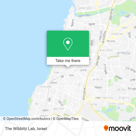 The Wibbitz Lab map