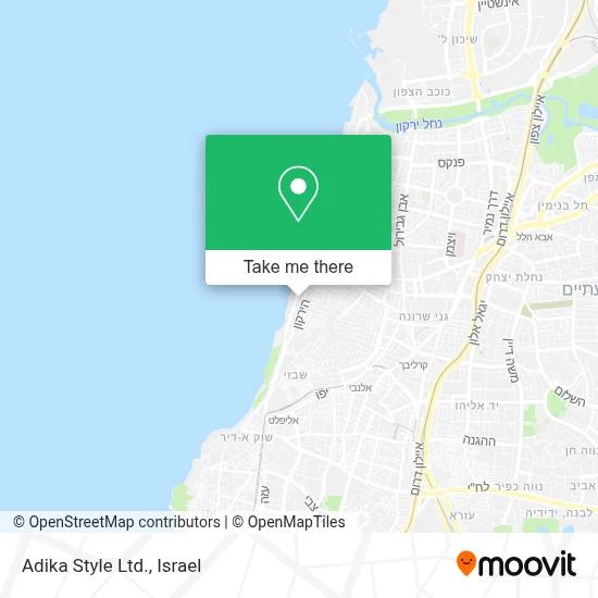 Adika Style Ltd. map