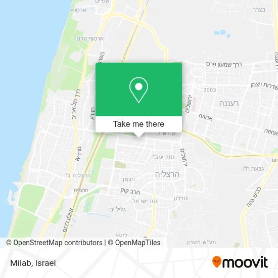 Milab map