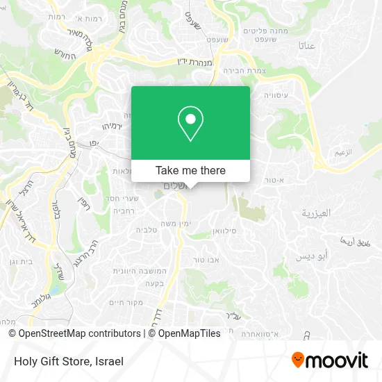 Holy Gift Store map