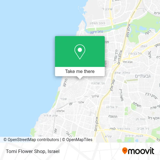 Tomi Flower Shop map