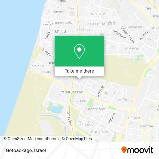 Getpackage map