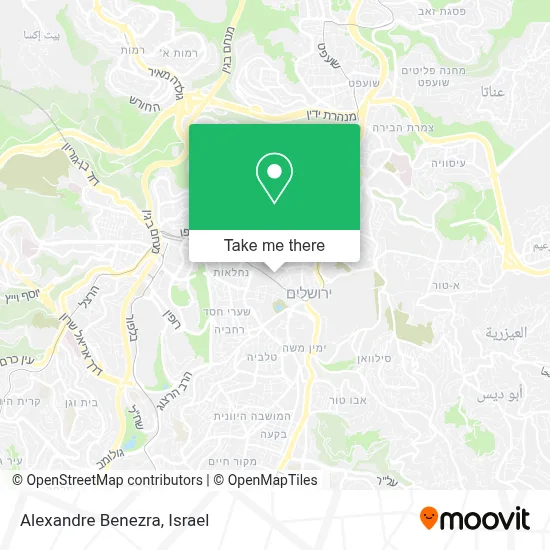 Alexandre Benezra map