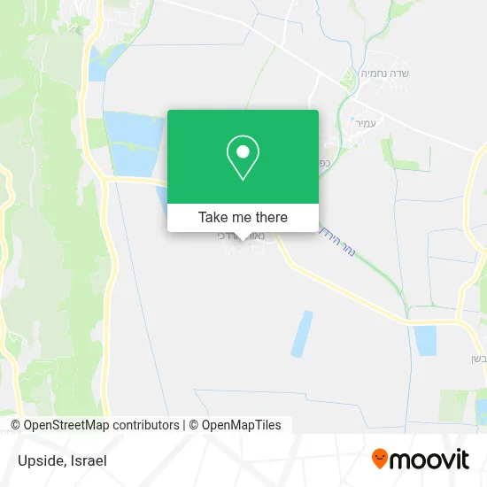 Upside map