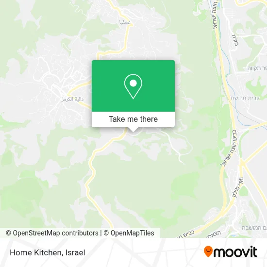 Home Kitchen map