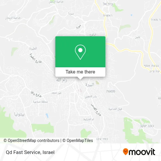Qd Fast Service map