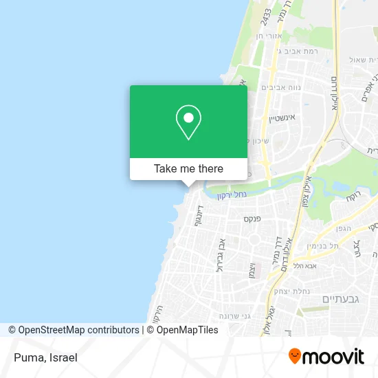 Puma map