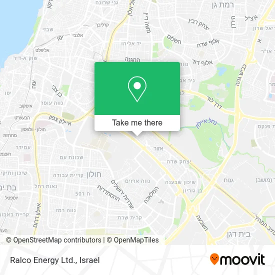 Ralco Energy Ltd. map