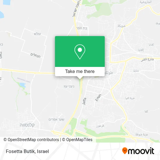 Fosetta Butik map