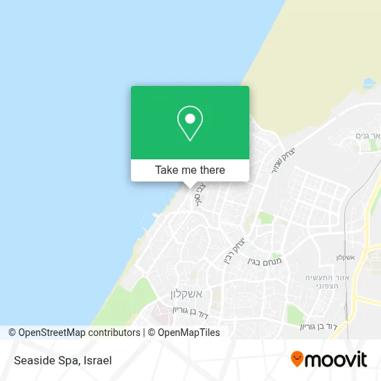 Seaside Spa map