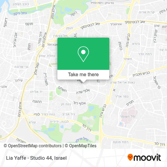 Lia Yaffe - Studio 44 map