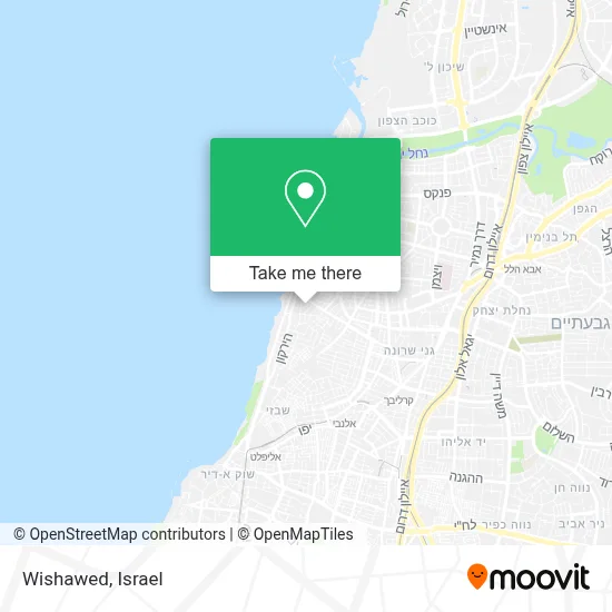 Wishawed map