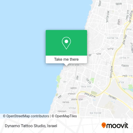 Dynamo Tattoo Studio map
