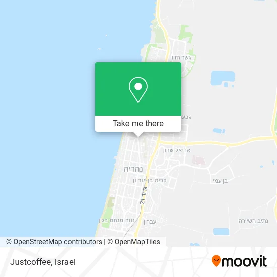 Justcoffee map
