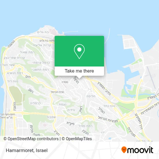 Hamarmoret map