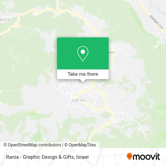 Rania - Graphic Design & Gifts map