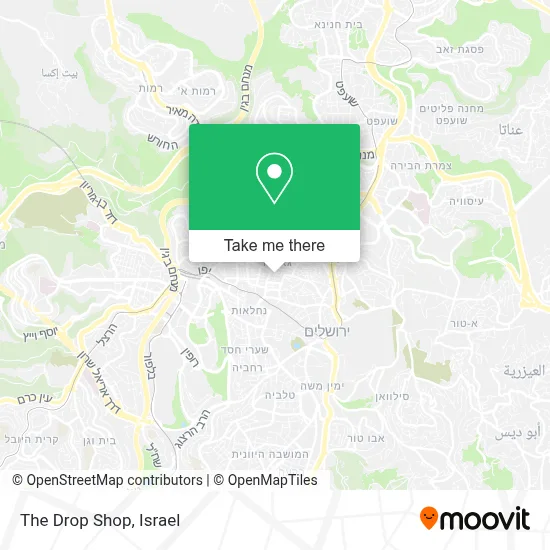 The Drop Shop map