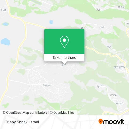 Crispy Snack map