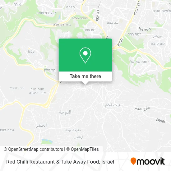Red Chilli Restaurant & Take Away Food map