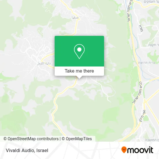 Vivaldi Audio map