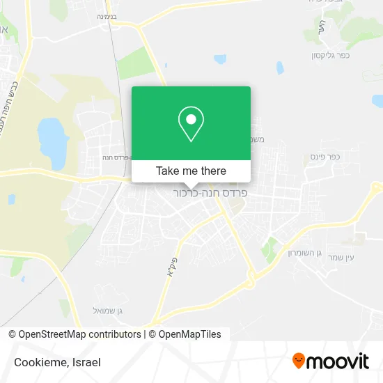 Cookieme map