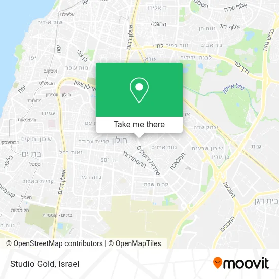 Studio Gold map