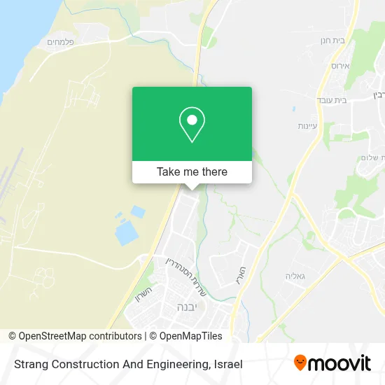 Strang Construction And Engineering map
