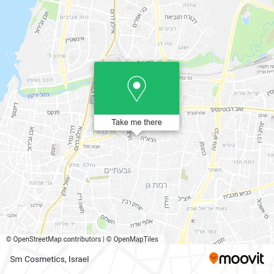 Sm Cosmetics map