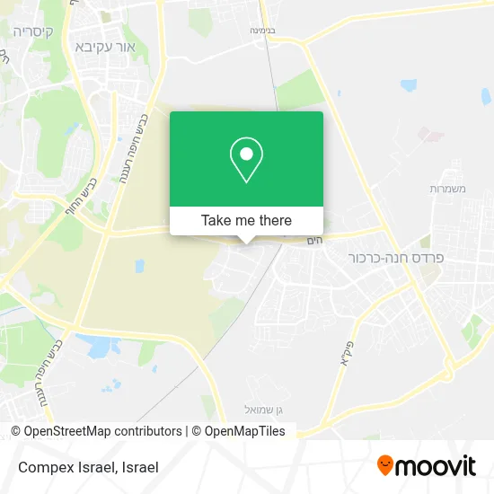 Compex Israel map
