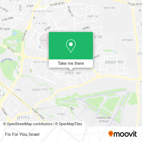 Fix For You map