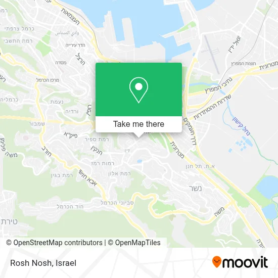 Rosh Nosh map