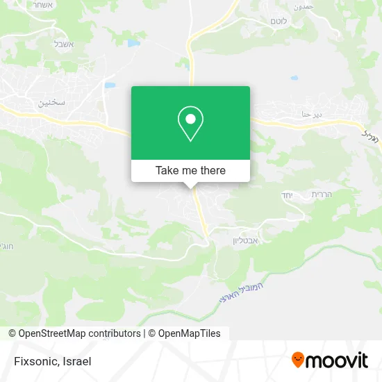 Fixsonic map