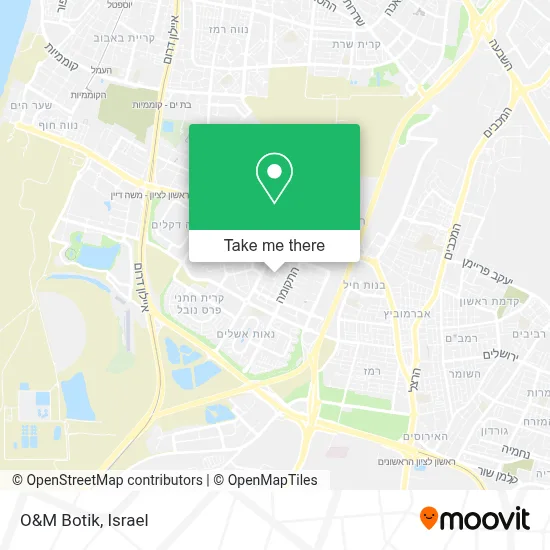 O&M Botik map