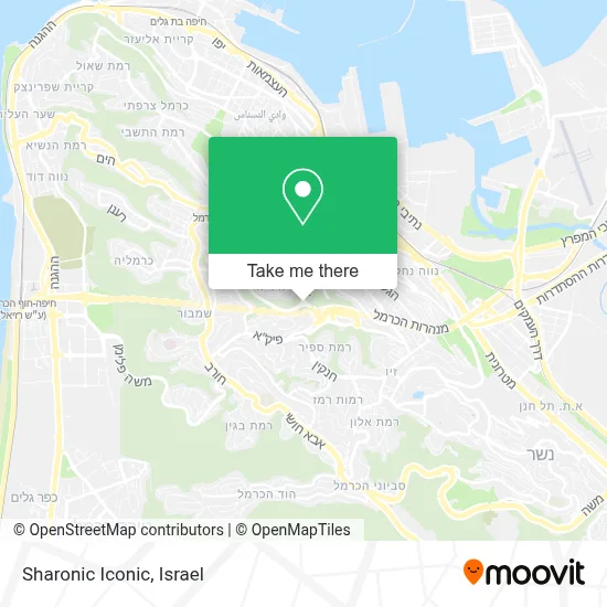Sharonic Iconic map