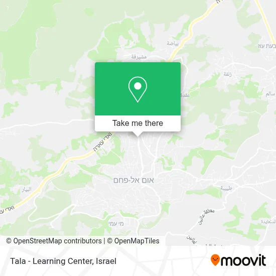 Tala - Learning Center map