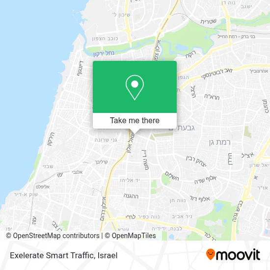 Exelerate Smart Traffic map