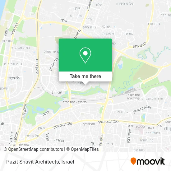 Pazit Shavit Architects map