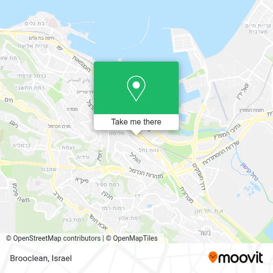 Brooclean map