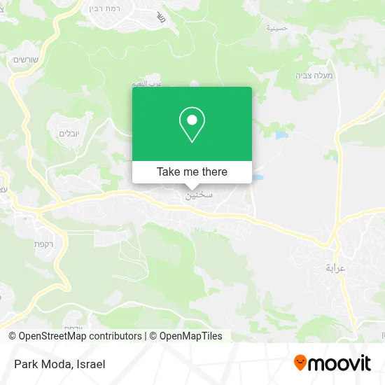 Park Moda map