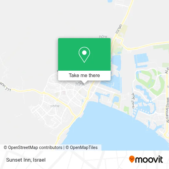 Sunset Inn map