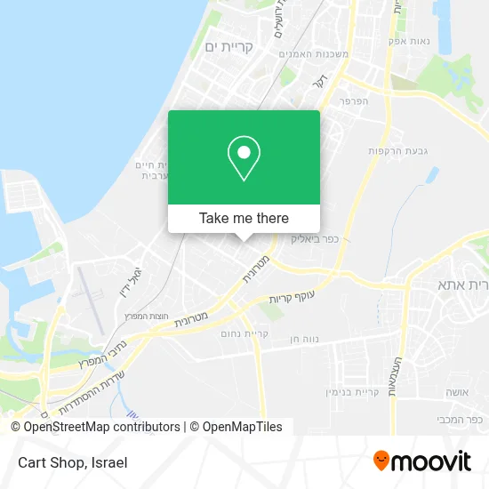 Cart Shop map