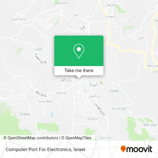 Computer Port For Electronics map
